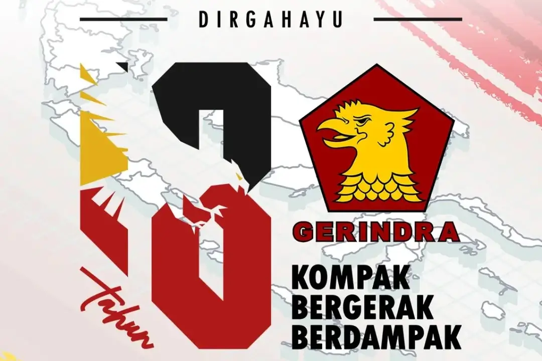 HUT Ke 18 Gerindra Usung Tema    Kompak  Bergerak  Berdampak     Ingatkan Kader Beri Dampak Nyata untuk Rakyat