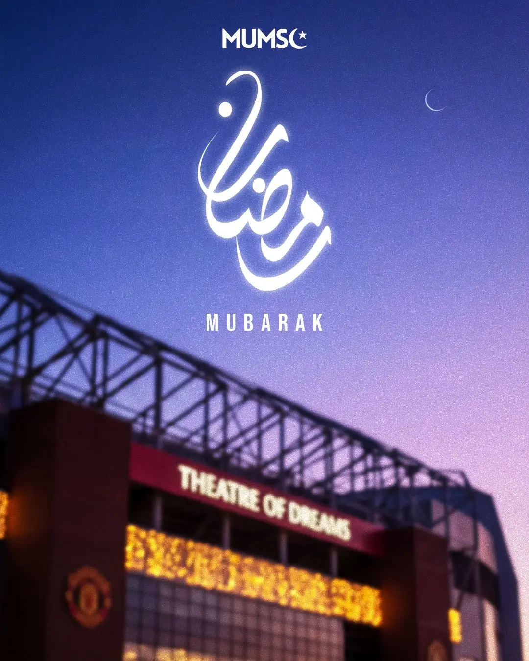 Manchester United Muslim Supporters Club (MUMSC) menggelar buka puasa bersama di Old Trafford. Foto X Manchester United Muslim Supporters Club.