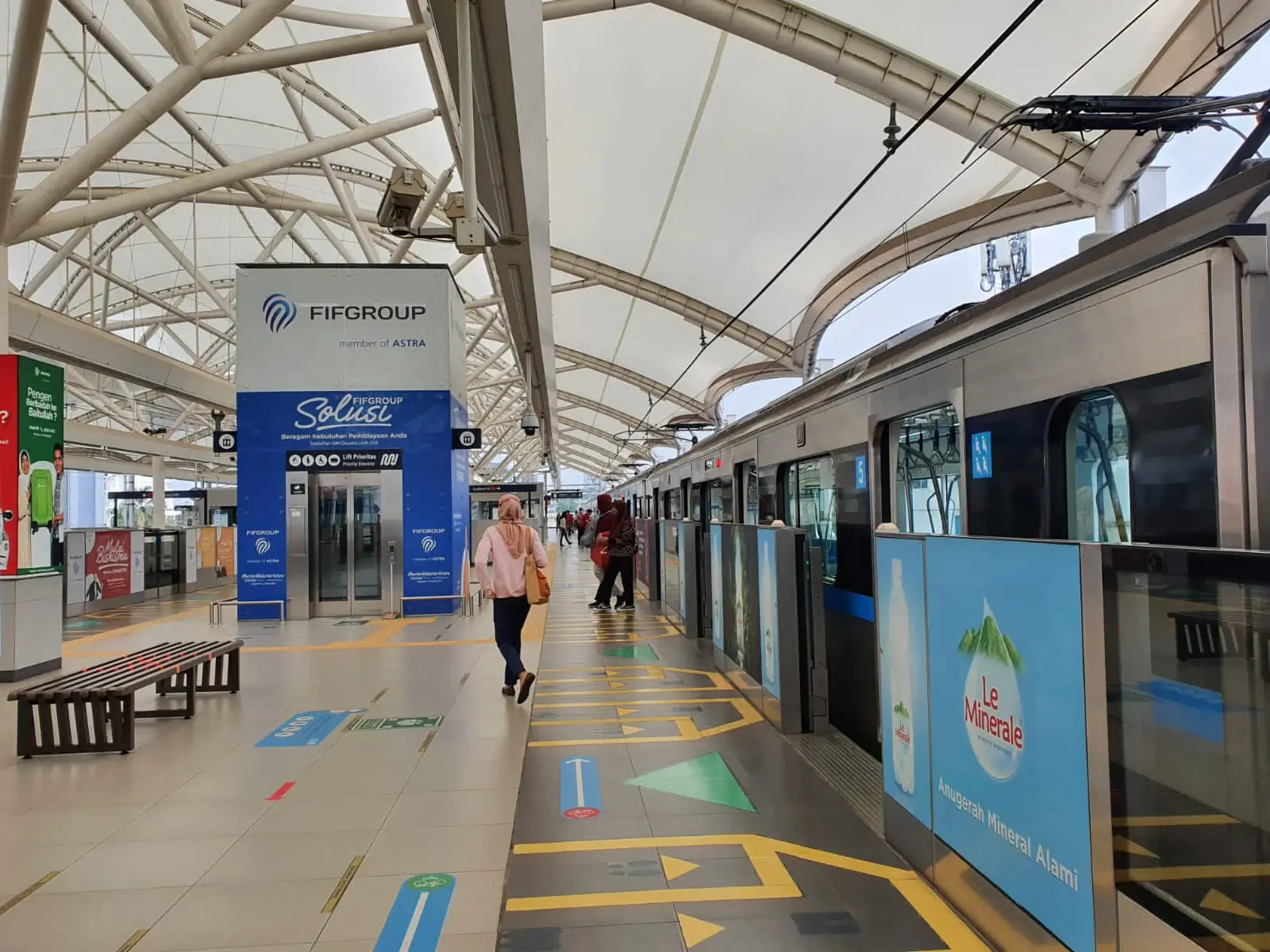 Ilustrasi MRT Jakarta. (Foto: Dok. ThePhrase.id)