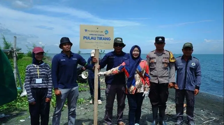 Peresmian Pulau Tirang (Foto: Arsip Komunitas Seangle/Malva)