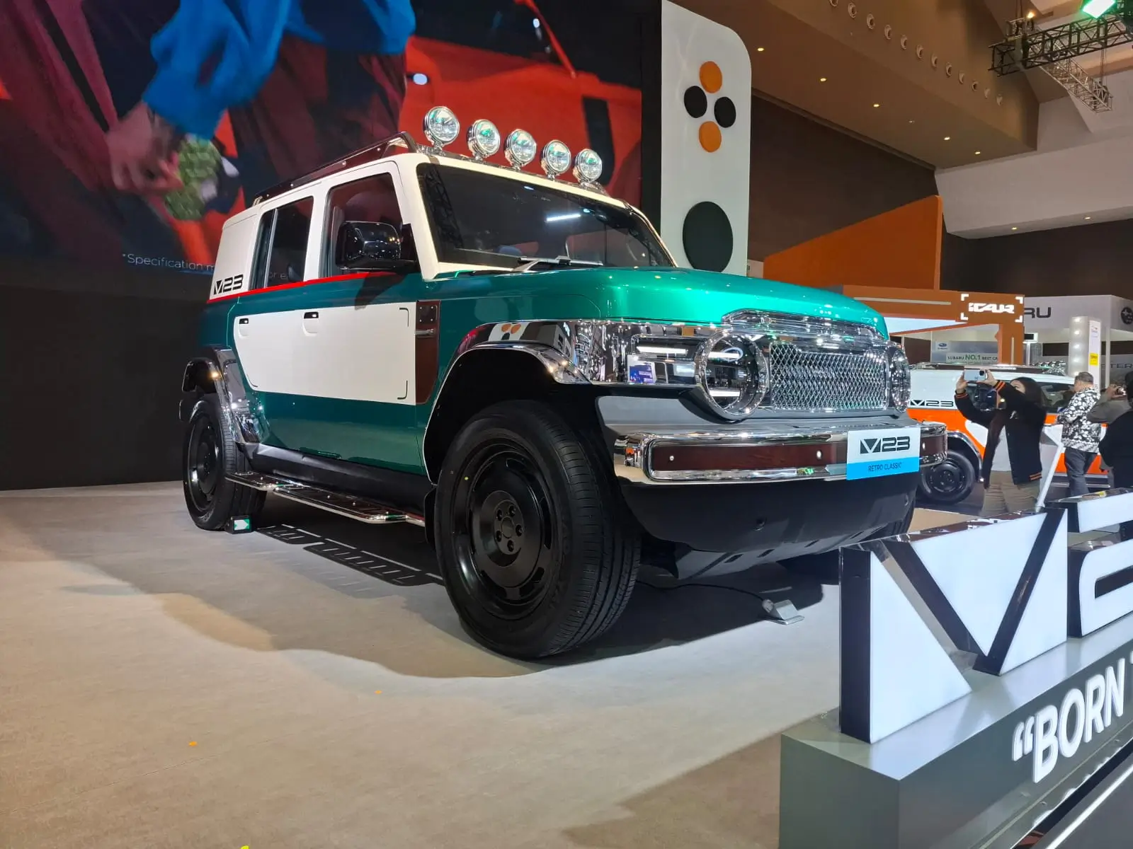 Resmi Debut di IIMS 2026  iCAR Perkenalkan SUV Listrik Bergaya Boxy V23 untuk Pasar Indonesia