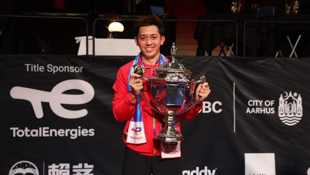 Bangga  Muhammad Rian Ardianto Raih Gelar Juara Back to Back All England pada Nomor Ganda Putra
