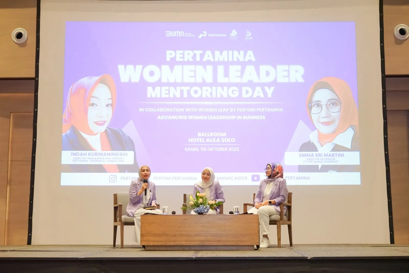 Salah satu kegiatan PERTIWI, Women Leader Mentoring Day bersama Pemimpin Perempuan Pertamina. (Foto: Dok. Pertamina)