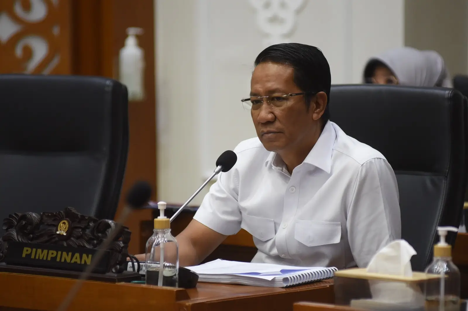 Foto: Ketua Baleg DPR RI Supratman Andi Agtas saat memimpin Rapat Panitia Kerja (Panja) Badan Legislasi (Baleg) DPR RI Pembahasan DIM RUU tentang Provinsi Daerah Khusus Jakarta (DKJ), Senayan, Jakarta Senin (18/3/2024). (dpr.go.id|Devi/Andri)
