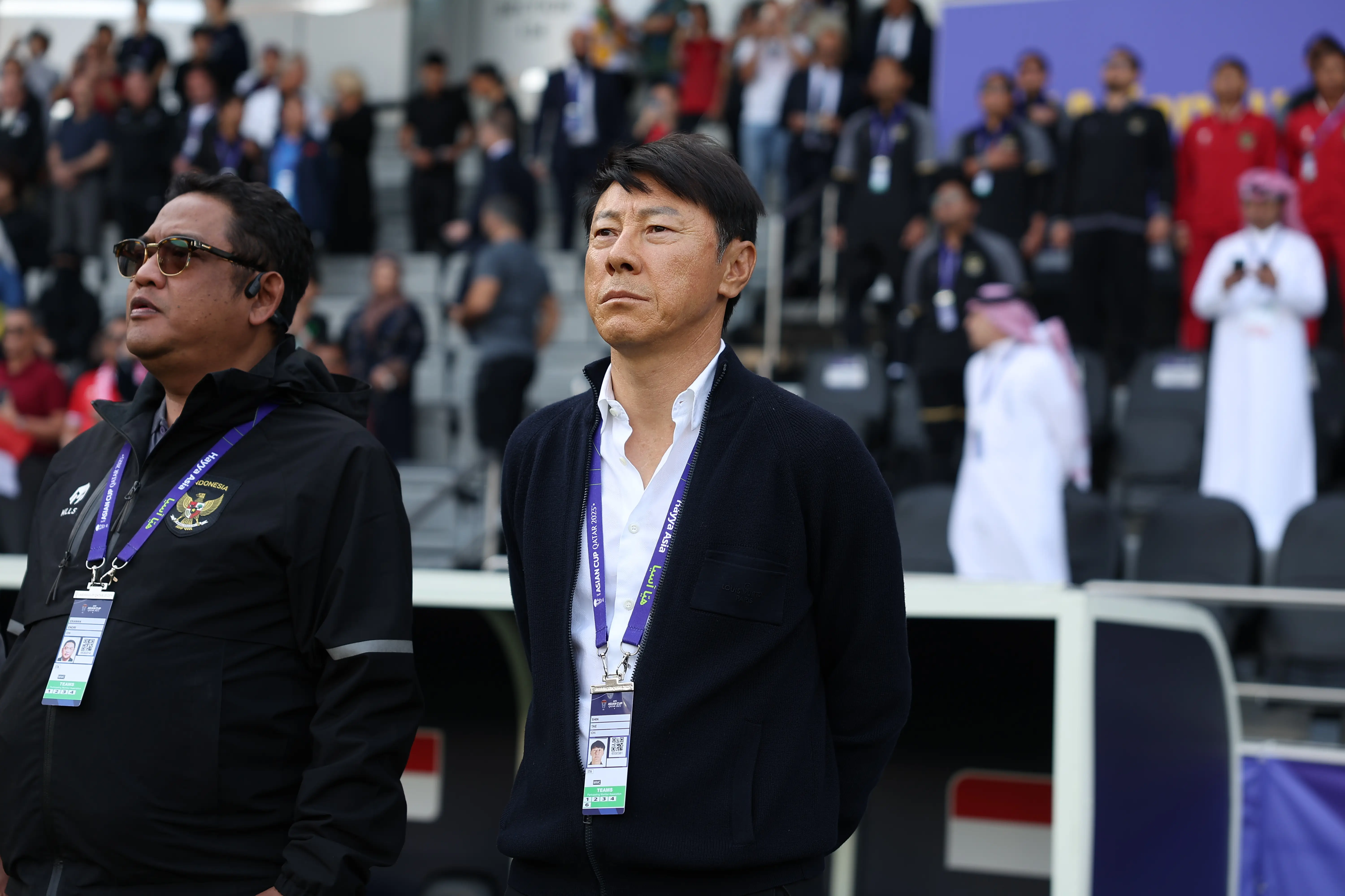Pelatih Timnas Indonesia, Shin Tae-yong tidak menjamin bisa menang melawan Timnas Vietnam. Foto: Istimewa