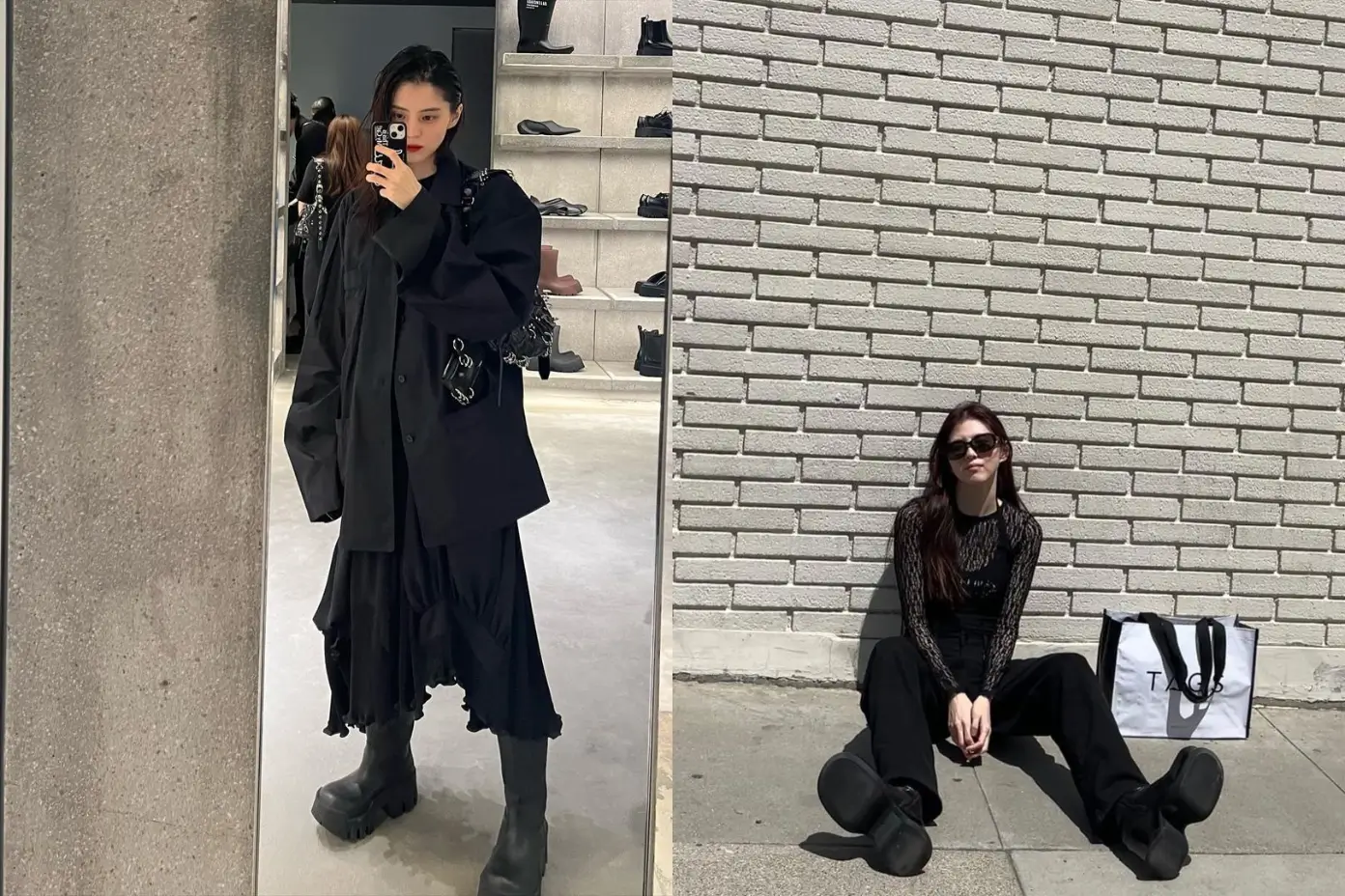 6 Inspirasi Outfit Serba Hitam ala Han So Hee yang Dikonfirmasi Berkencan dengan Aktor Ryu Jun Yeol