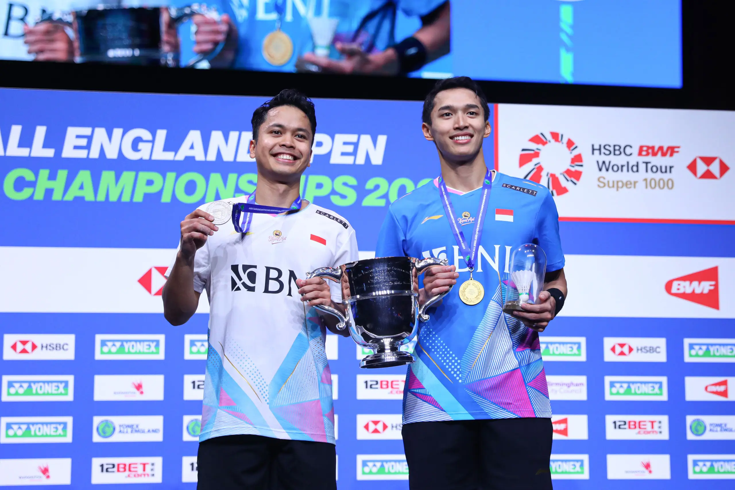 Anthony Ginting dan Jonatan Christie (sumber: PBSI)
