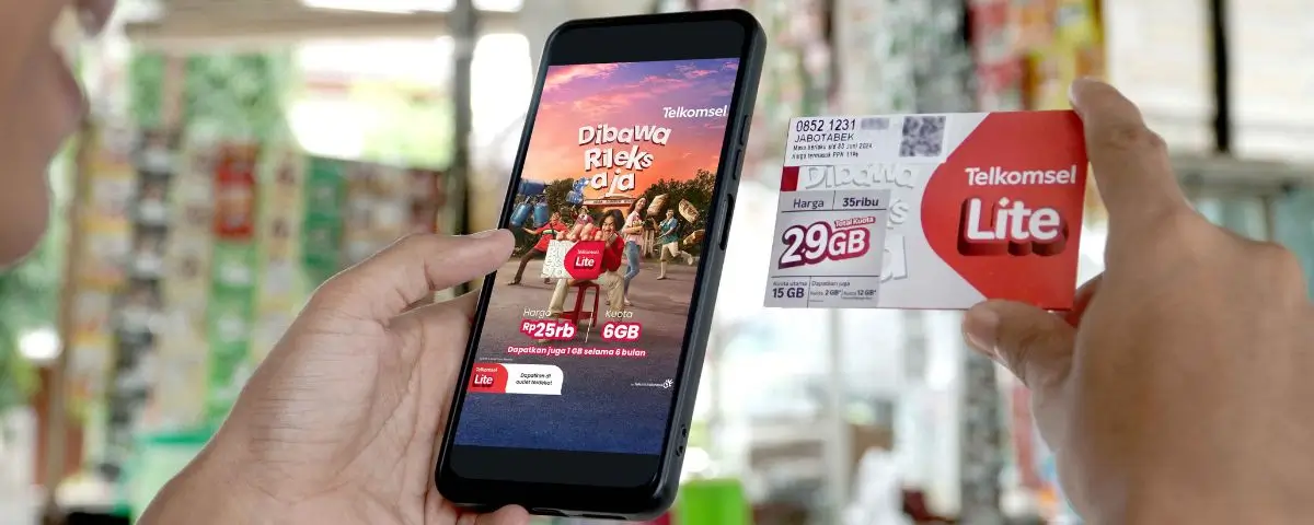 Foto: Kartu Perdana Telkomsel Lite (dok. Telkomsel)