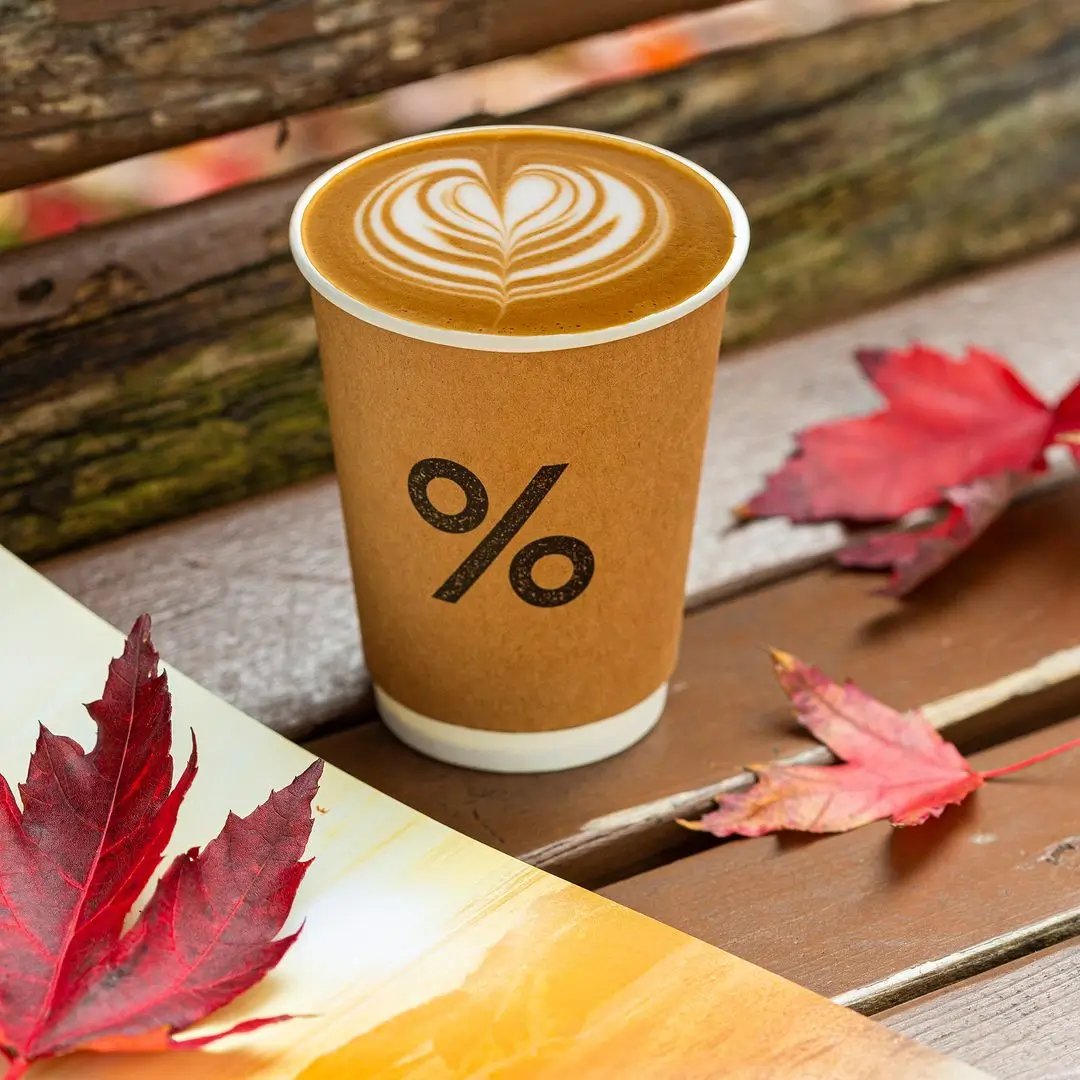 Mencicipi Maple Latte  Kopi Edisi Spesial di   Arabica Thailand QSNCC