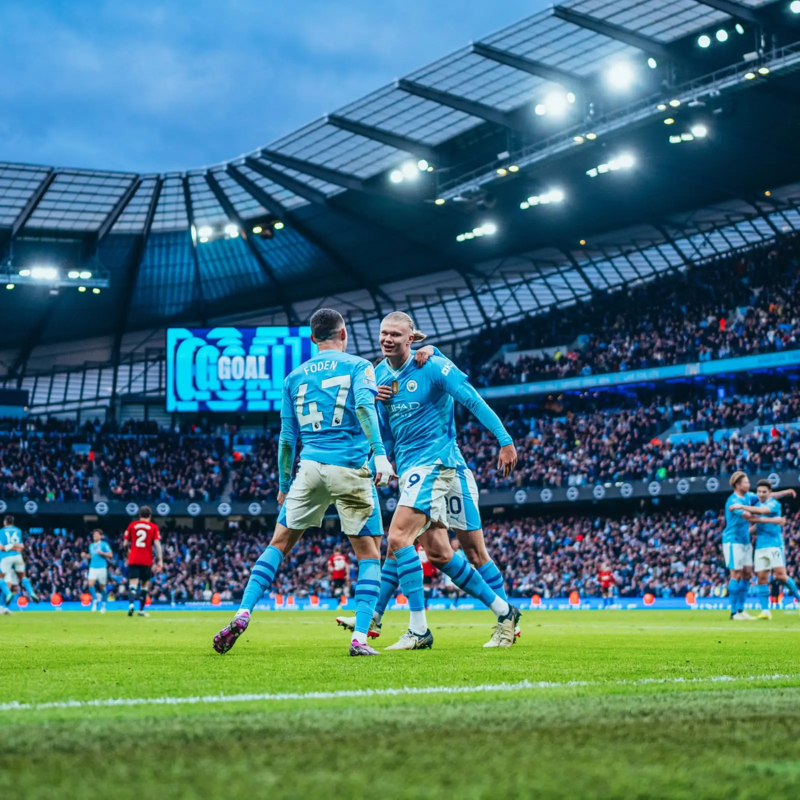 Manchester United 1 3 Manchester City  Diawali Keunggulan  Diakhiri Kekalahan