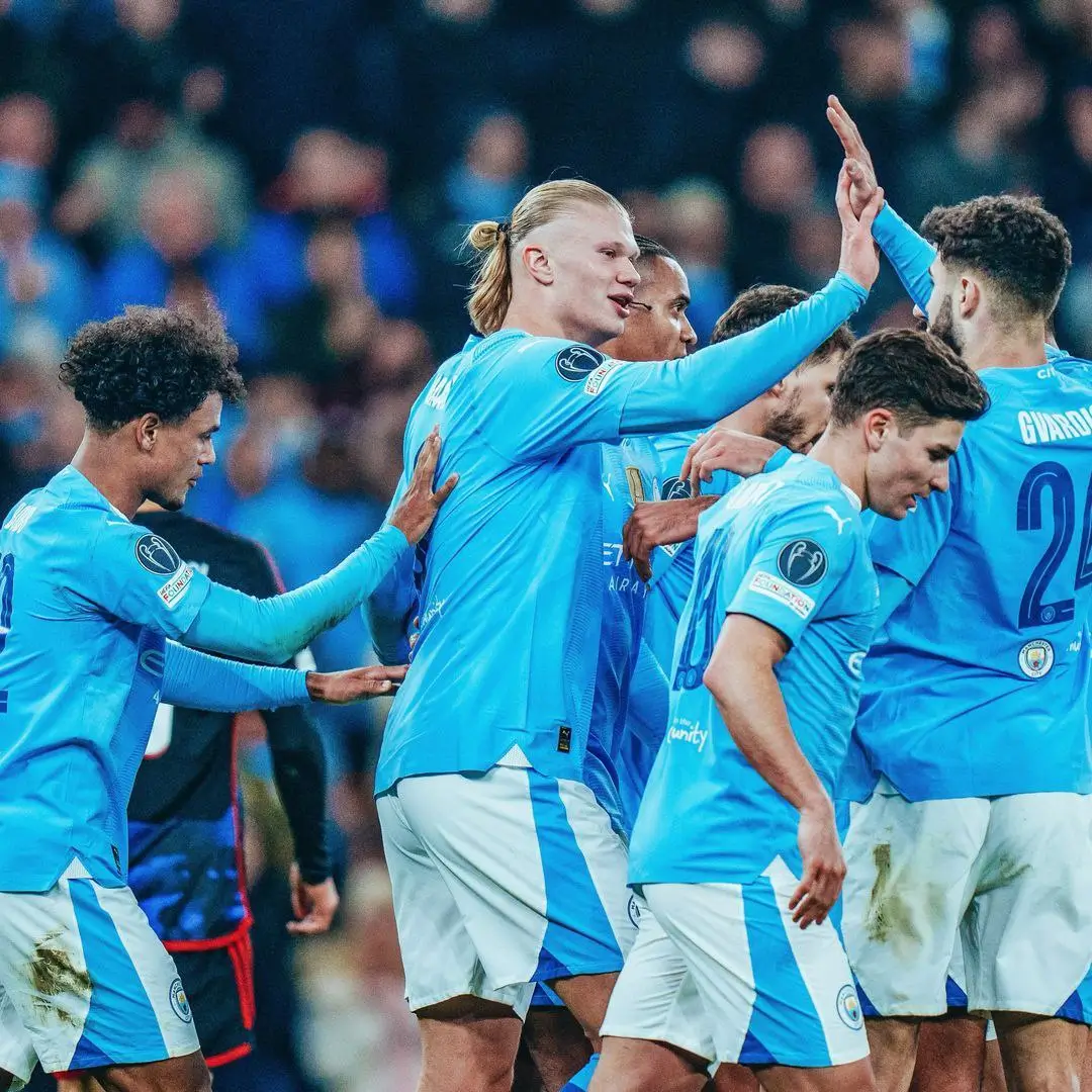Laju Manchester City belum terhentikan di Liga Champions musim ini. Foto: Instagran Manchester City.