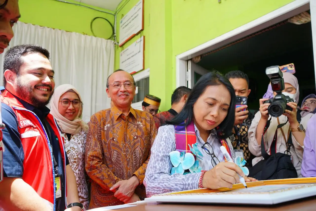 Menteri PPPA RI Apresiasi Pertamina  Hadirkan Program Pemberdayaan Perempuan dan Perlindungan Anak Berkelanjutan melalui SAPD