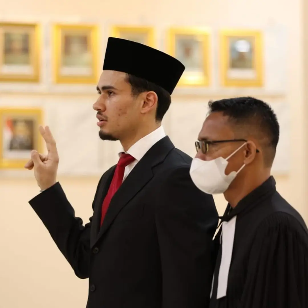 Nathan Tjoe-A-On sudah resmi menjadi WNI dan berpeluang membela Timnas Indonesia. Foto Instagram Erick Thohir.