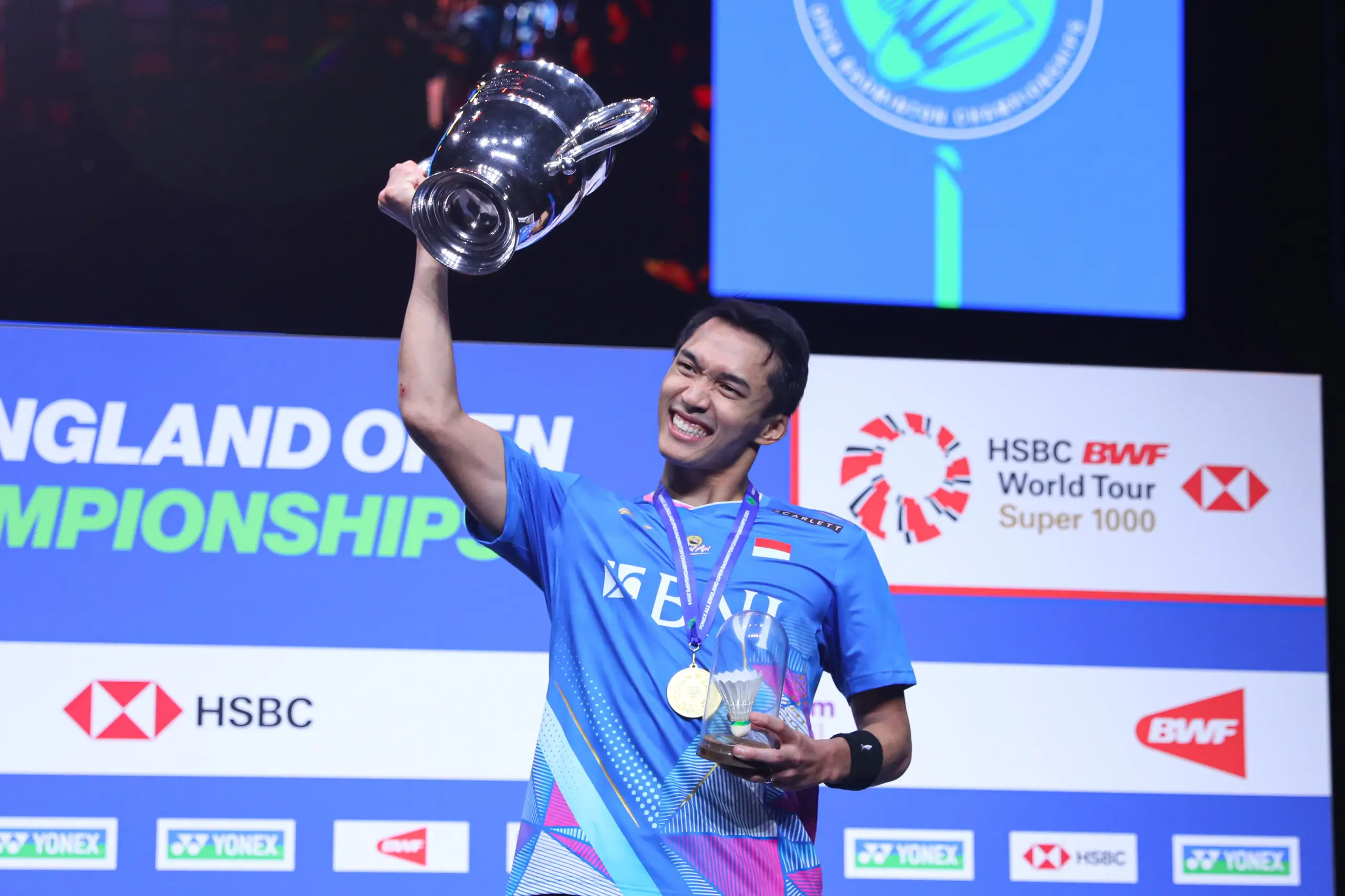 All Indonesian Final All England 2024  Anthony Ginting Menyerah  Jonatan Christie Juara