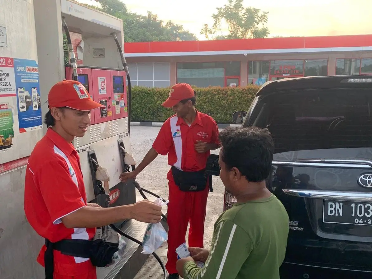 Pertamina Patra Niaga Regional Sumbagsel memastikan keamanan pasokan BBM & LPG di wilayah Babe dan Sumatera Selatan terpenuhi saat Ramadhan dan Idul Fitri 1445 H. Foto. Dok. PPN