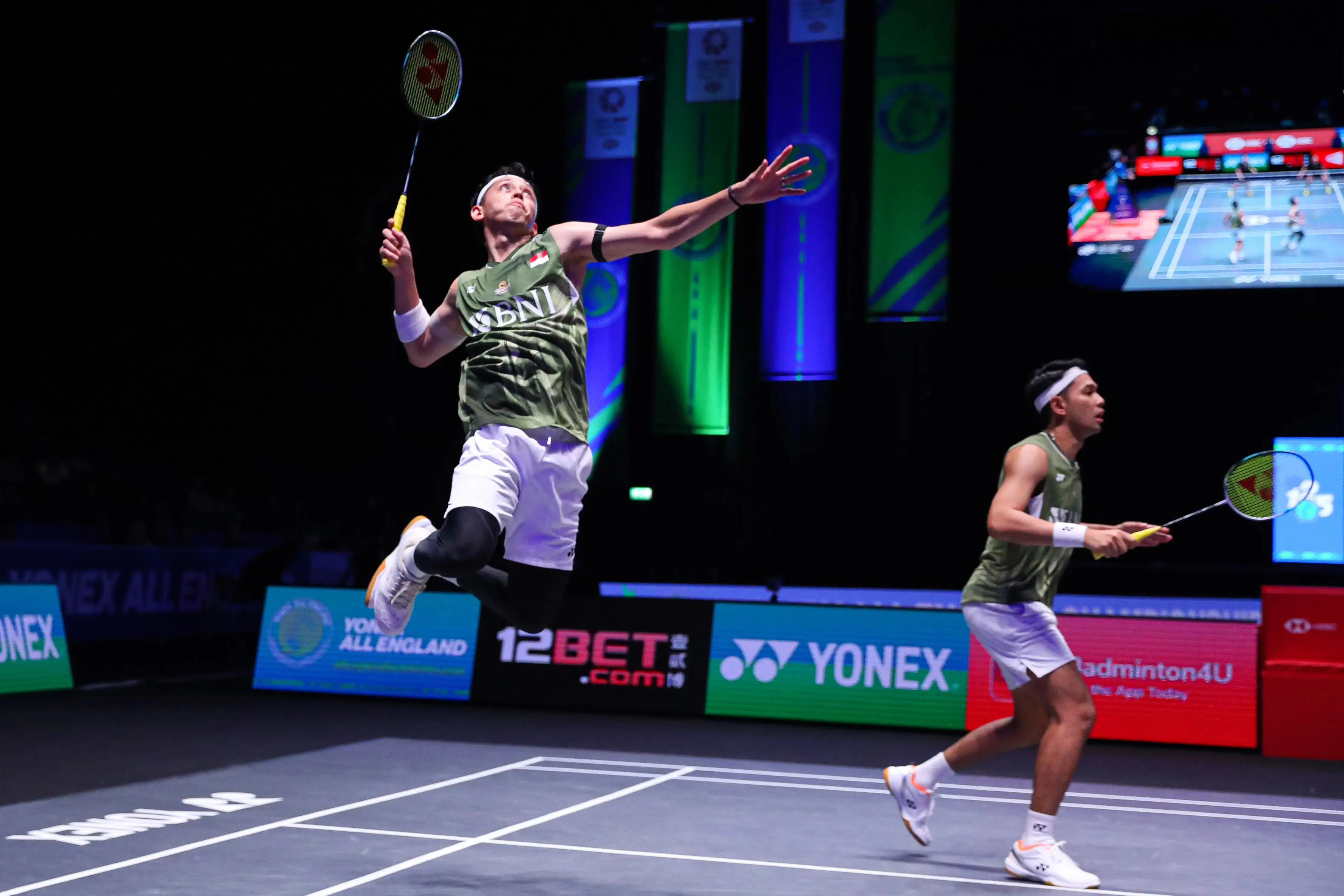 Muhammad Rian Ardianto pada  All England 2024. (Foto: pbsi.id)