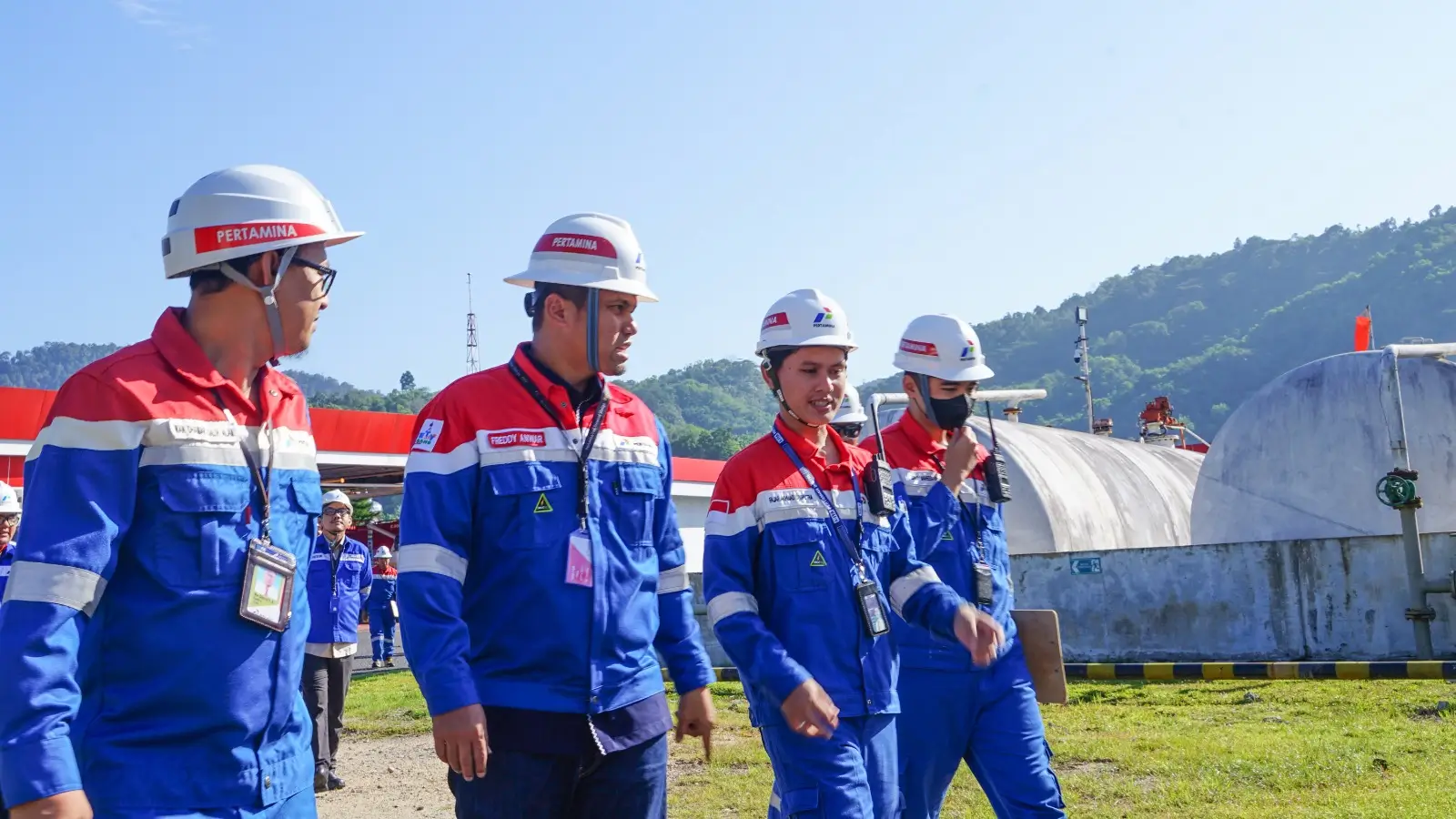 Pastikan Kelancaran Penyaluran Energi  Manajemen Pertamina Patra Niaga  Regional Sumbagut Kunjungi  Terminal BBM Sibolga