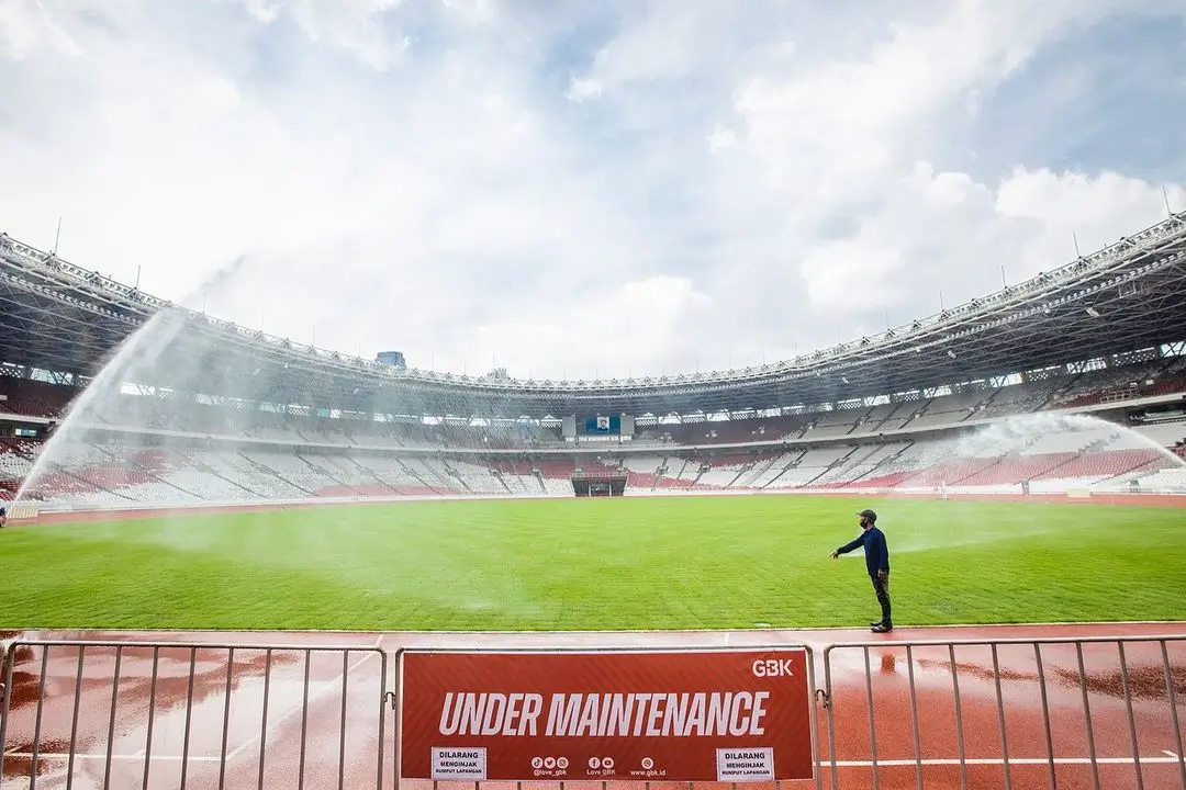 Pemeliharaan SUGBK pada beberapa waktu lalu. Foto: Instagram Love