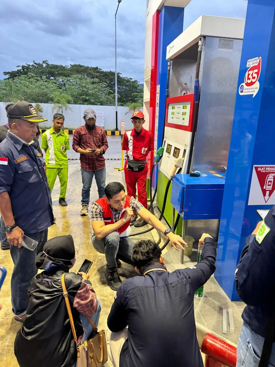 DPRD dan Instansi Terkait Awasi Kualitas BBM di SPBU dan Tinjau Proses Distribusi di Fuel Terminal Tolitoli
