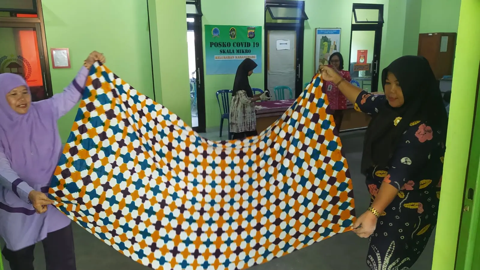 Batik Shibori. (Foto: karangwarukel.jogjakota.go.id)