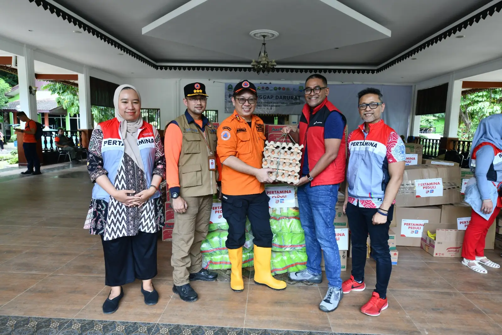 Banjir Bekasi  Pertamina Peduli Galang Bantuan dan Tim Medis