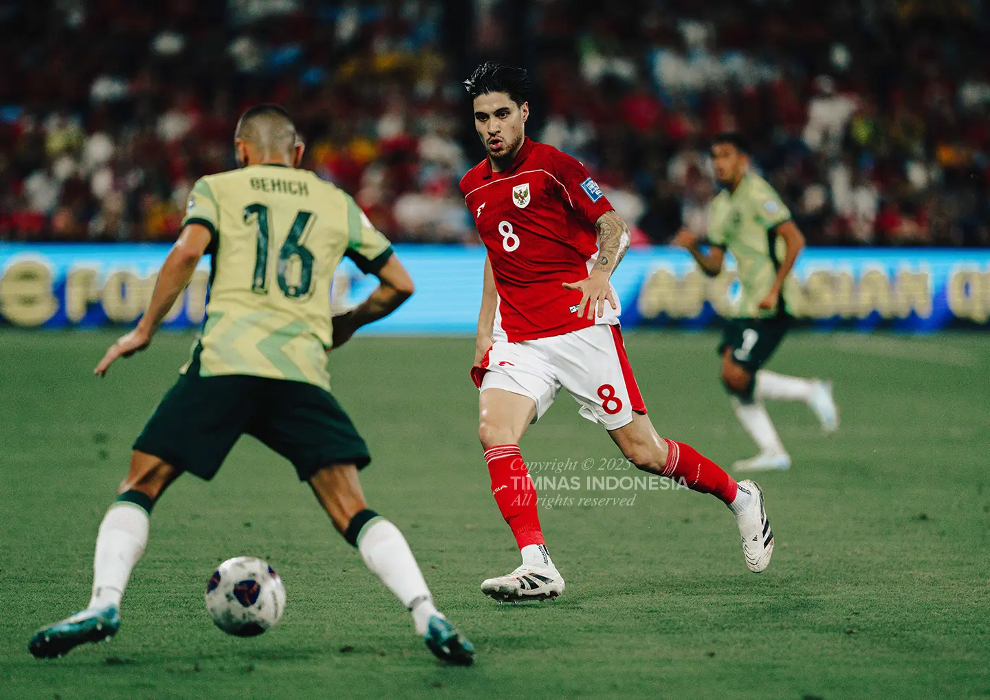 Timnas Indonesia dihajar Timnas Australia 1-5. Foto PSSI.