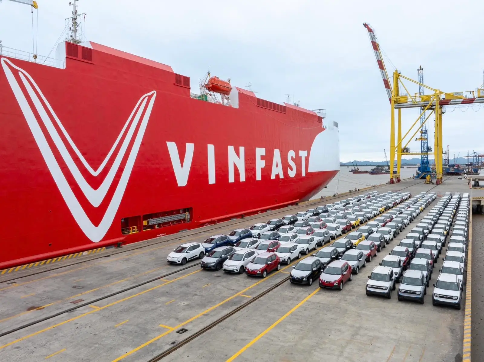 VinFast kirimkan 2.500 mobil listrik ke Indonesia. (Foto: Istimewa)