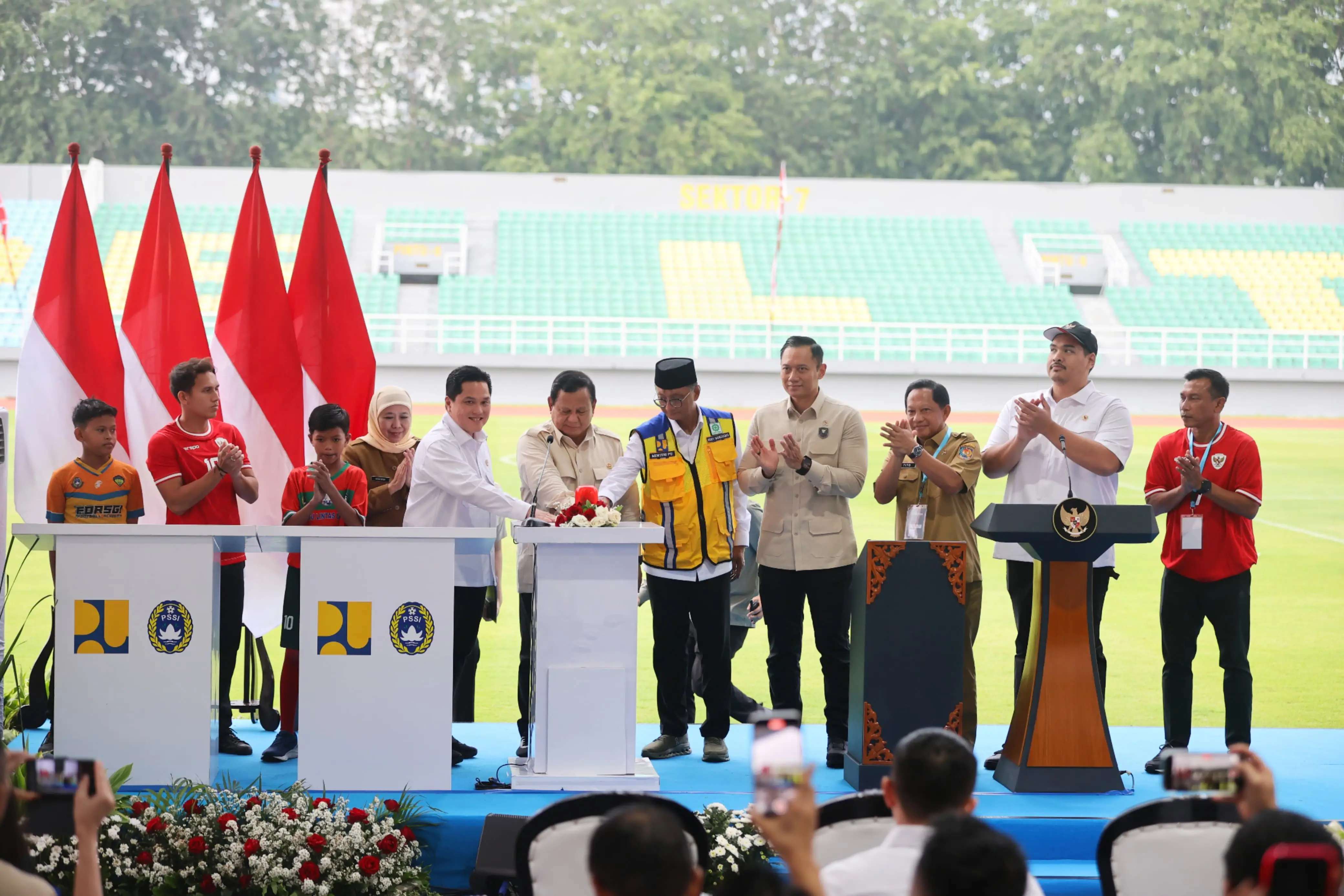 Ada 17 stadion yang direnovasi pasca tragedy Kanjuruhan. Dok. PSSI
