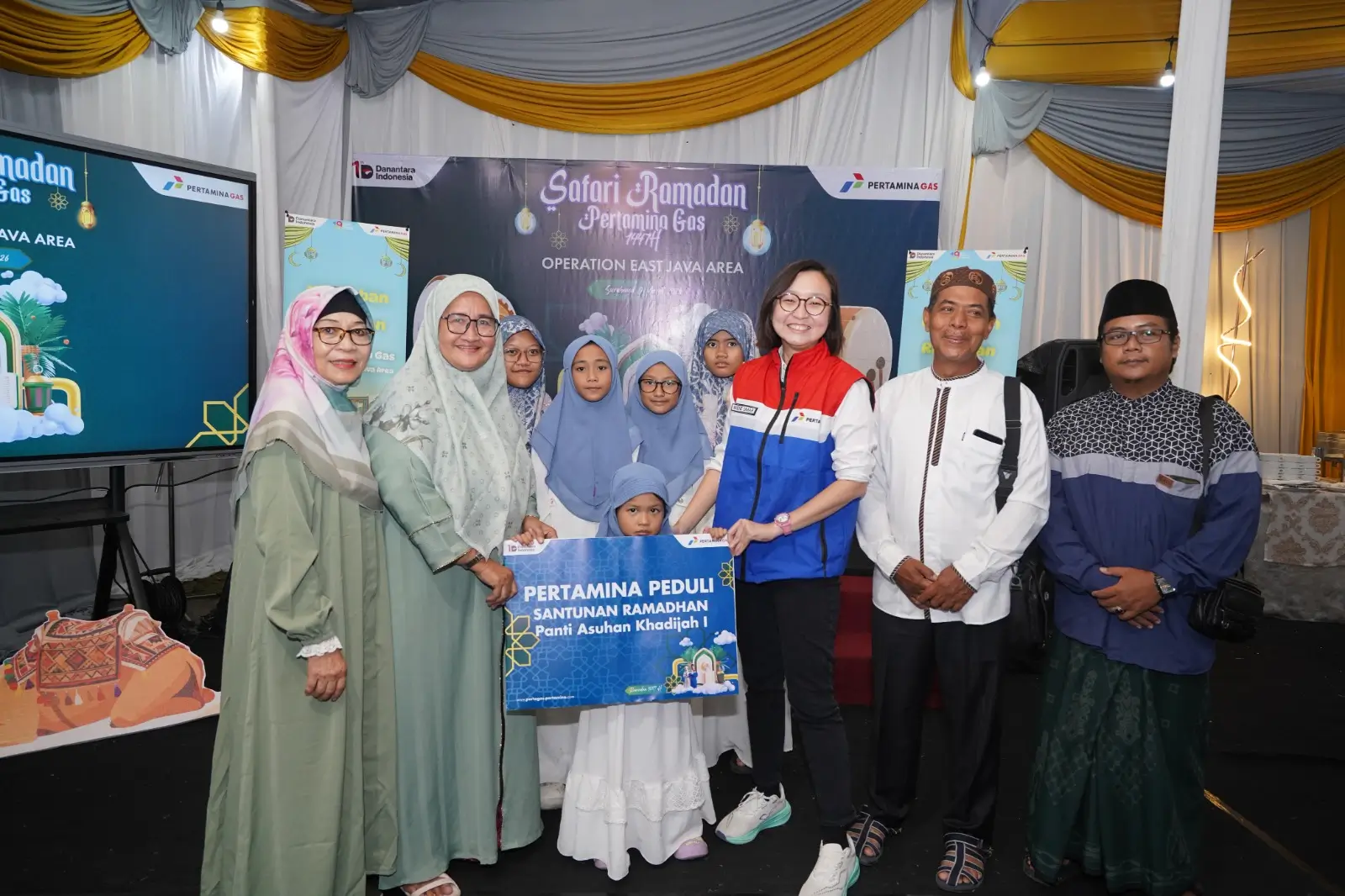 Pertagas Salurkan Santunan untuk 39 Yayasan Yatim dan Dhuafa di 19 Daerah