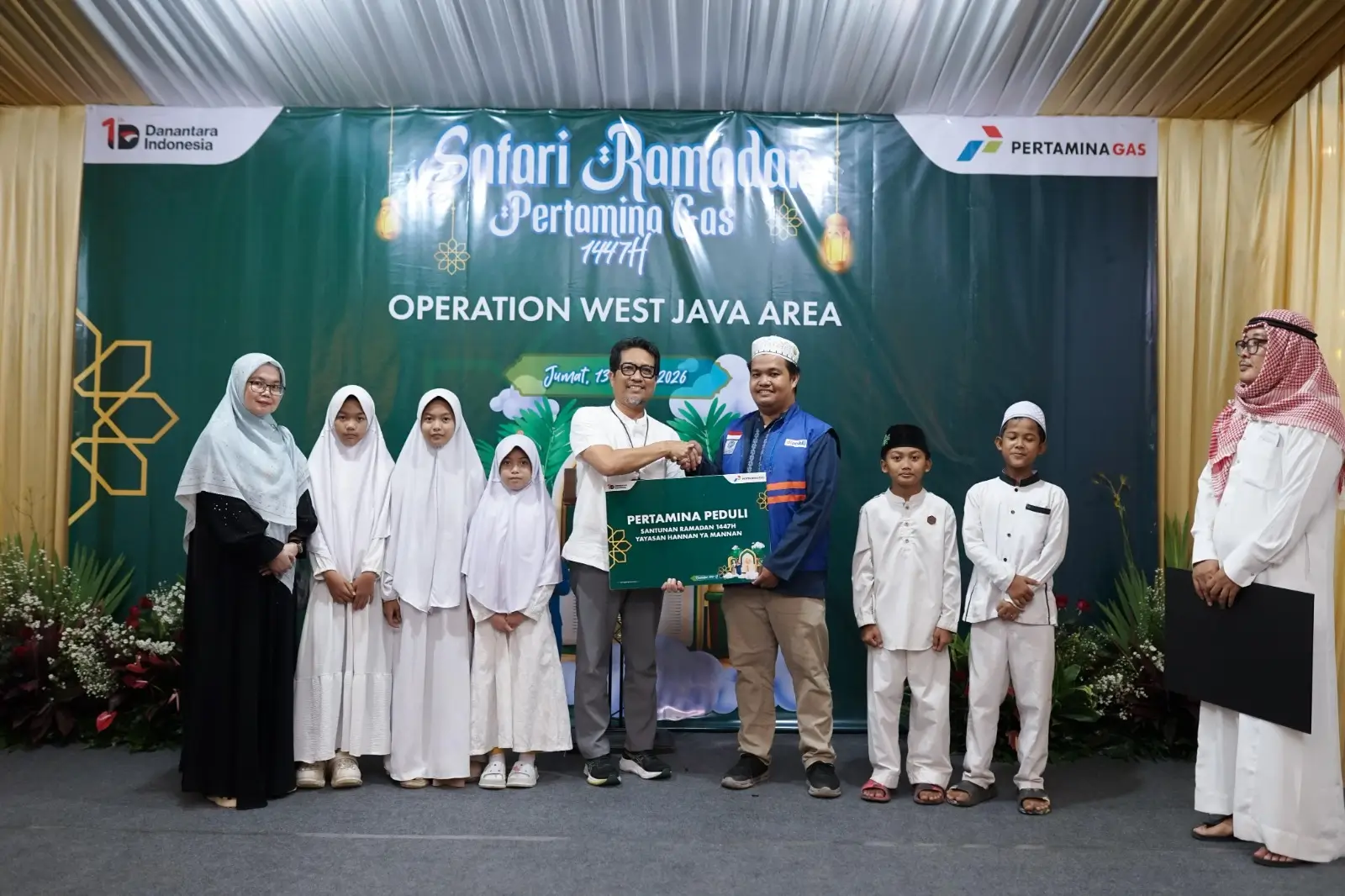 Pertagas Salurkan Santunan untuk 39 Yayasan Yatim dan Dhuafa di 19 Daerah