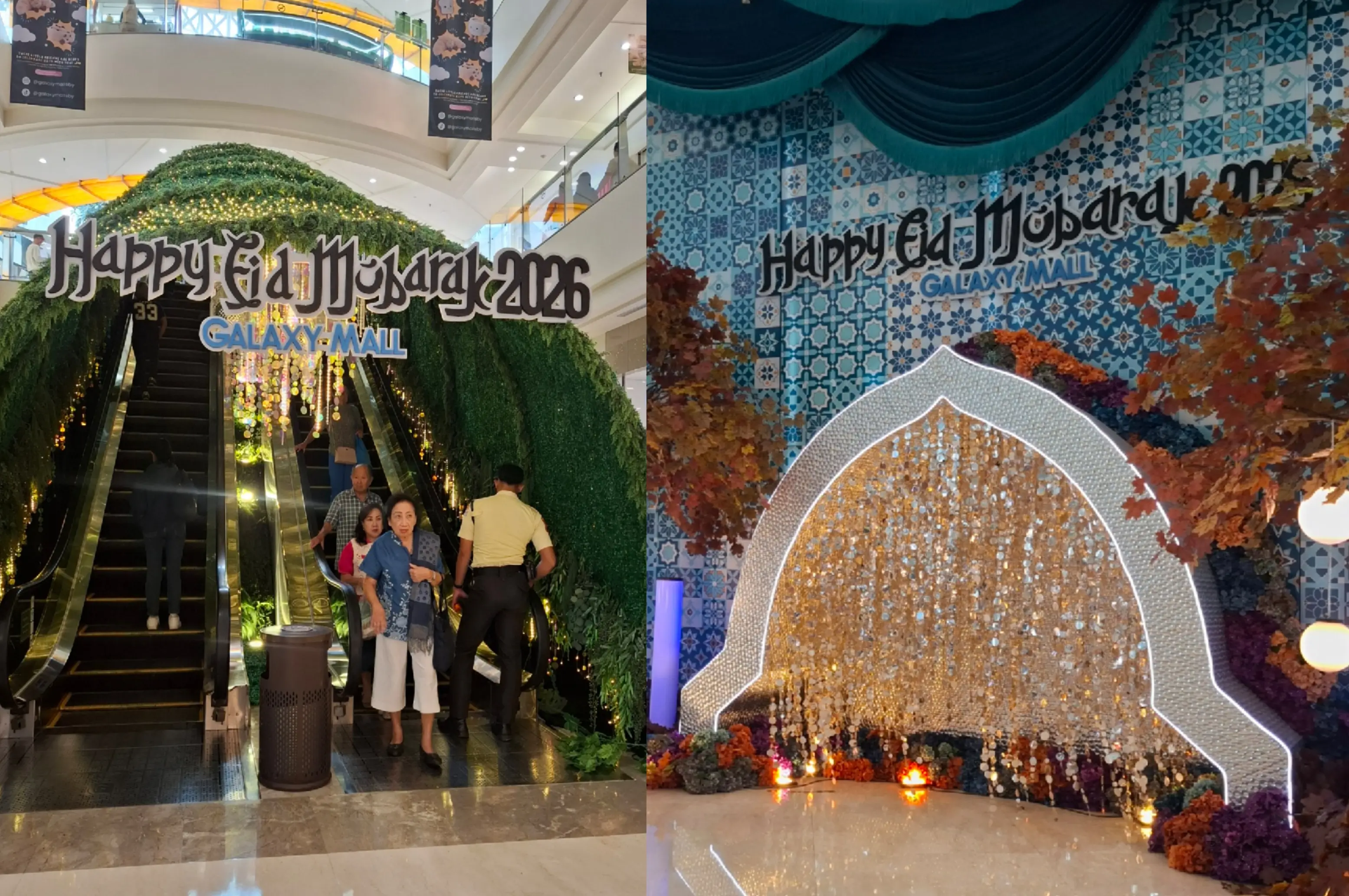 Lebaran Sebentar Lagi  Suasana Galaxy Mall Surabaya Kian Ramai  Ada Event dan Spot Foto Viral