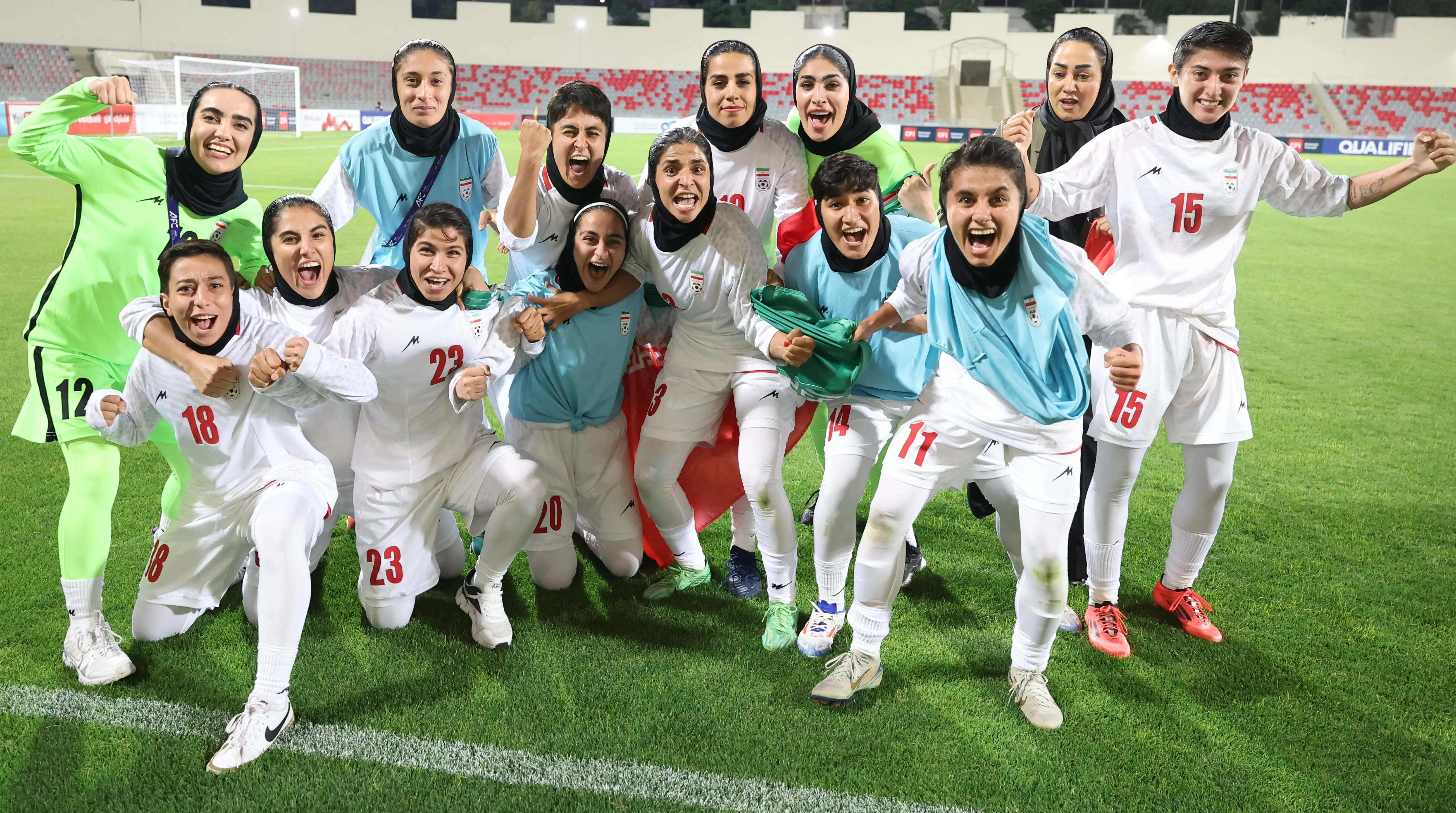 Timnas Wanita Iran telah menjalani Piala Asia Wanita 2027 di Australia. (Foto: AFC)