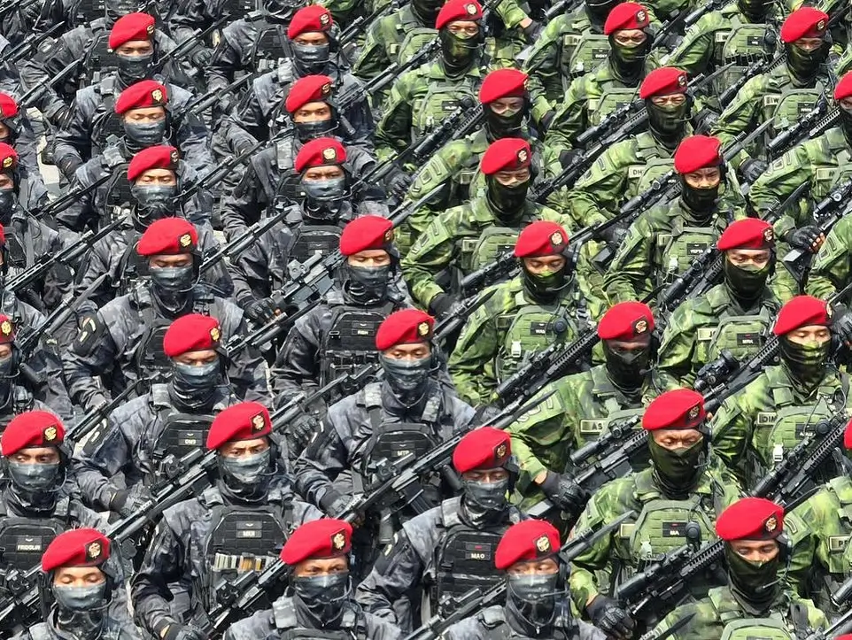 Ilustrasi: Pasukan Militer TNI. (Foto: Instagram/presidenrepublikindonesia)