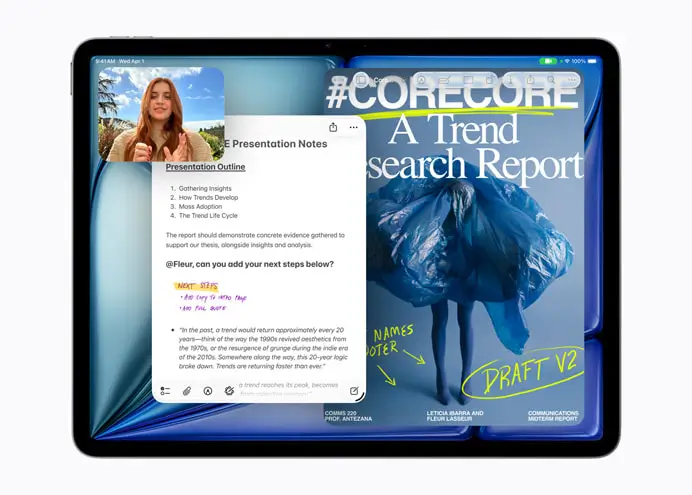 Foto: iPad Air M4 (dok. Apple)