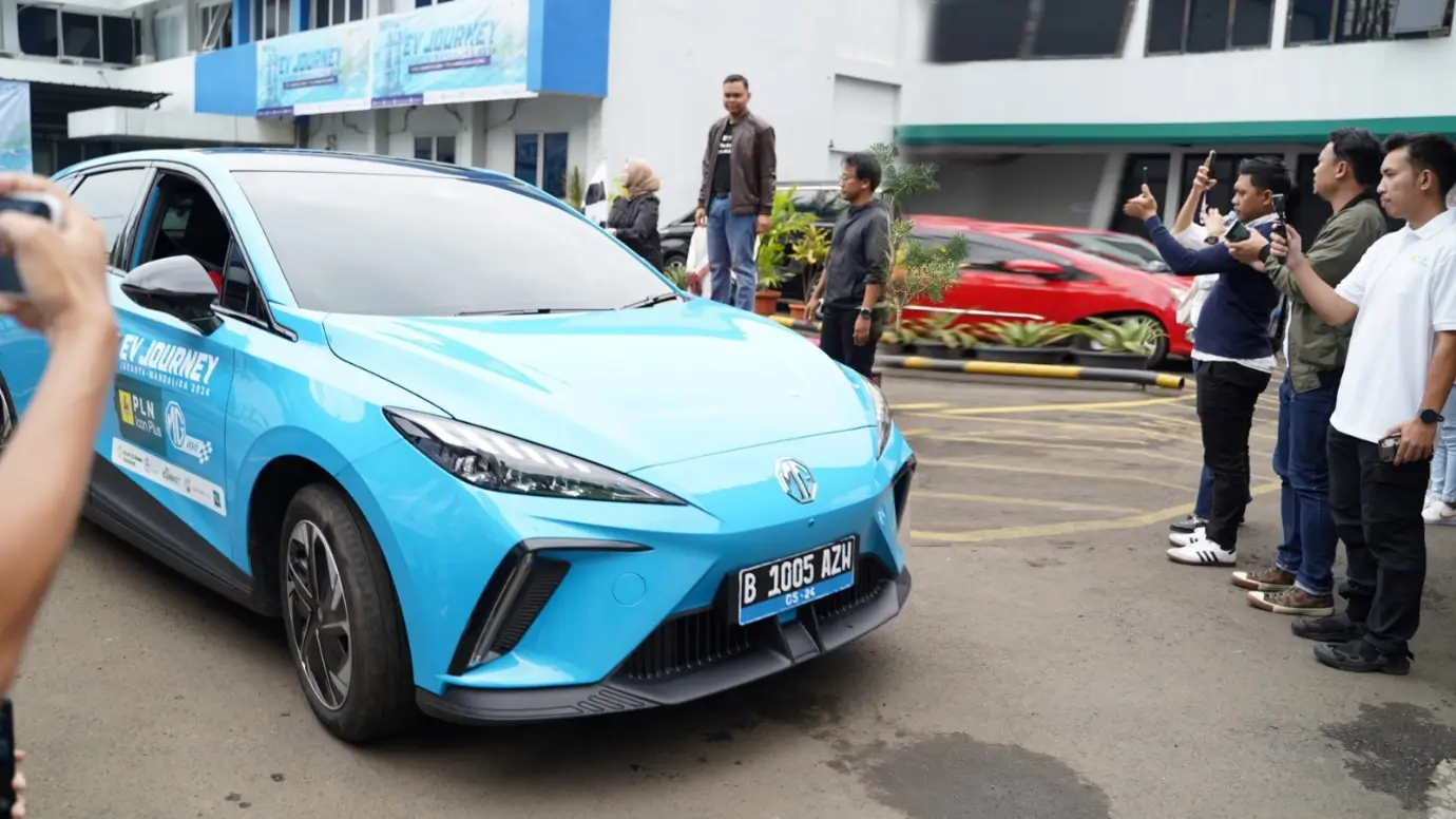 Bersama PLN Icon Plus  MG Buktikan Ketangguhan MG 4 EV dan MG ZS EV Jelajahi Jakarta hingga Mandalika