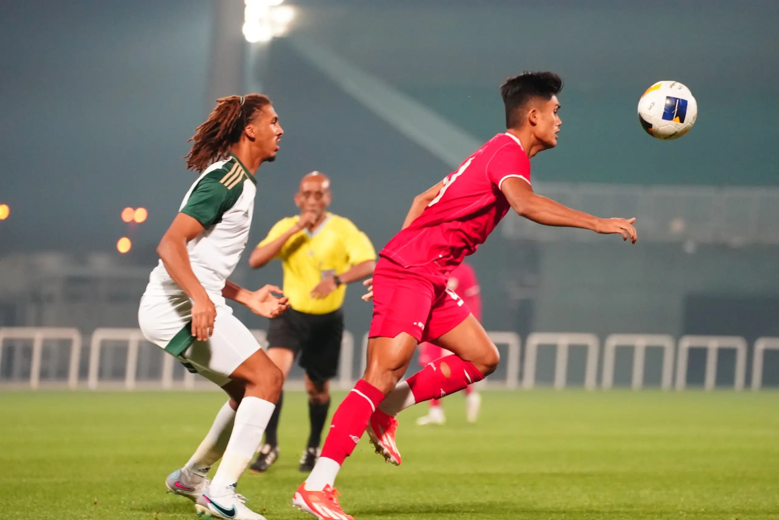 Timnas Indonesia U-23 kalah 1-3 dari Timnas Arab Saudi U-23 menjelang Piala Asia U-23. (Foto: Istimewa)