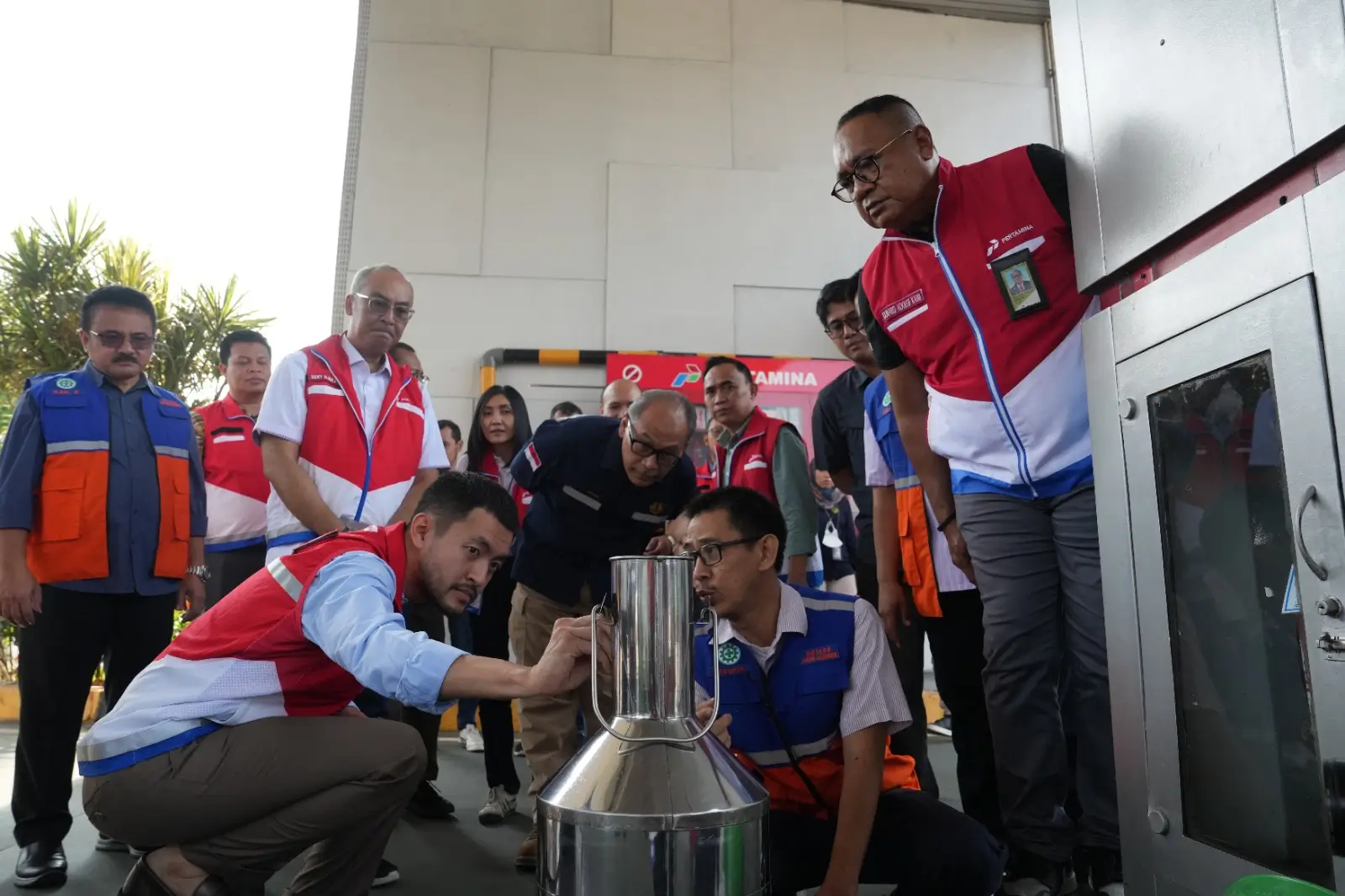 Dirjen Migas Tinjau kesiapan SPBU jalur Tol Jakarta Merak Hingga Terminal BBM Tanjung Gerem