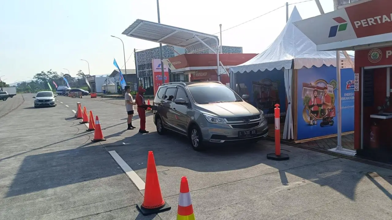 Serambi MyPertamina dan Modular Dispenser BBM Jadi Primadona Layanan Mudik di Jatim