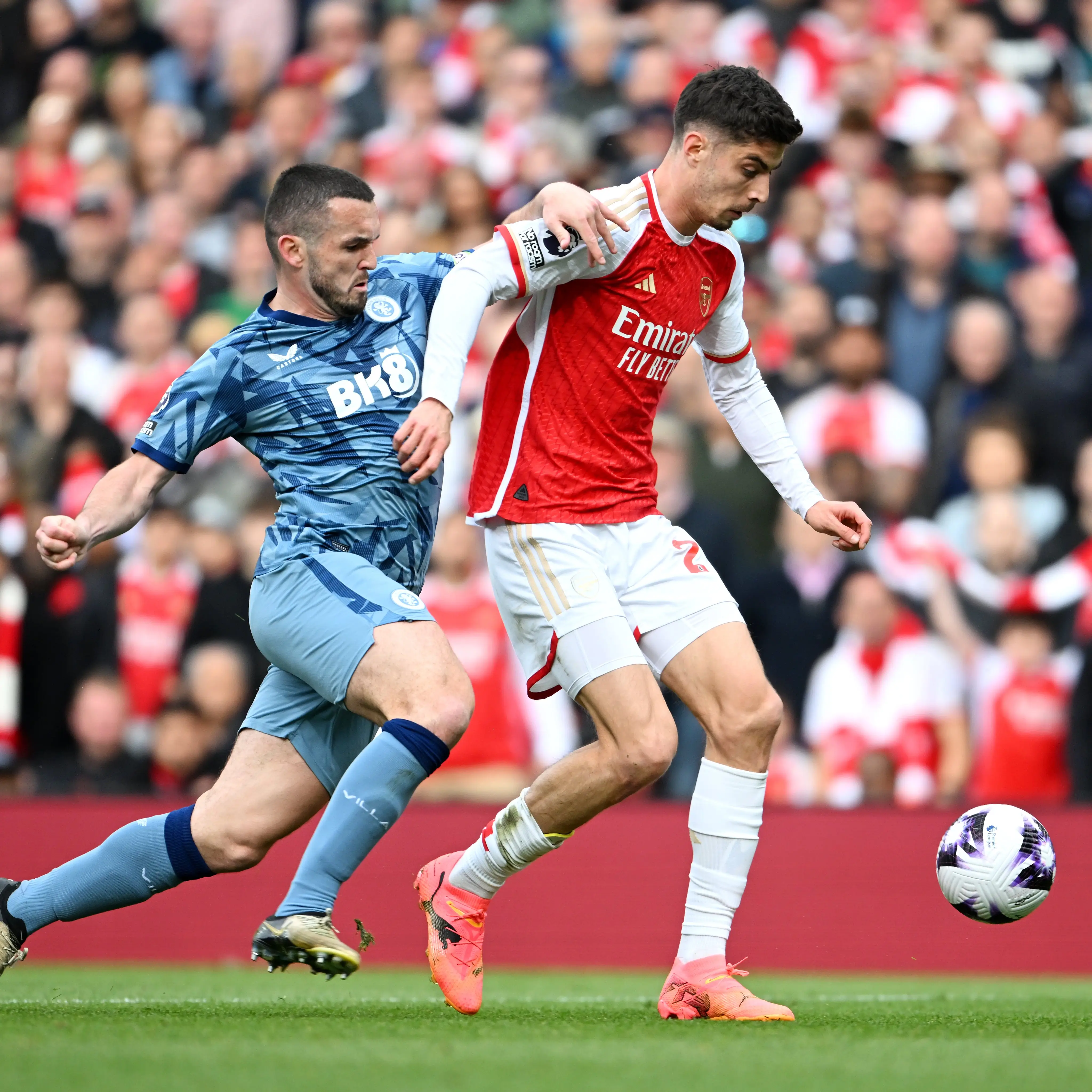 Arsenal takluk 0-2 dari Aston Villa di Premier League musim ini. (Foto: X Arsenal)