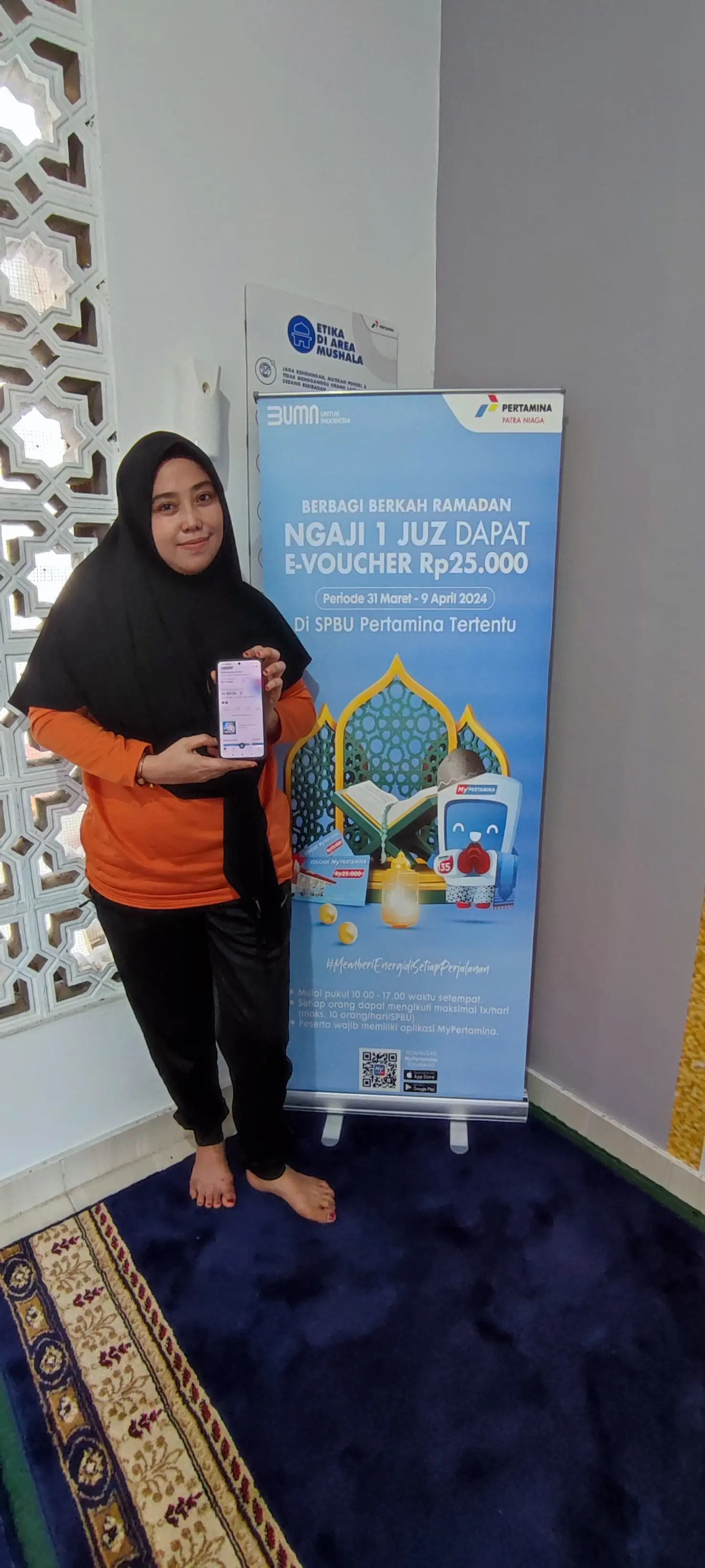 Pertamina Patra Niaga Sulawesi Adakan Program Ngaji 1 Juz Dapat E Voucher BBM MyPertamina