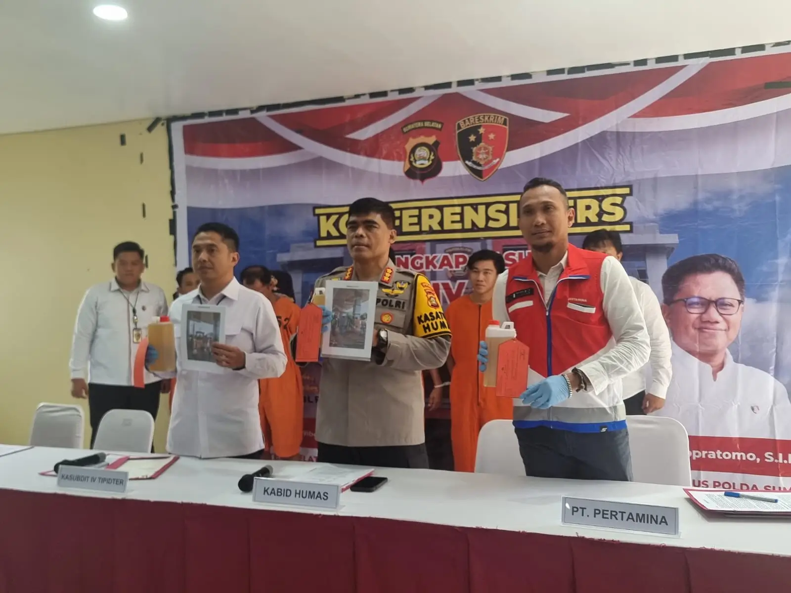 Wujud Nyata Sinergitas bersama Polda Sumsel  Pertamina Patra Niaga Sumbagsel Sanksi Tegas SPBU 24 313 136