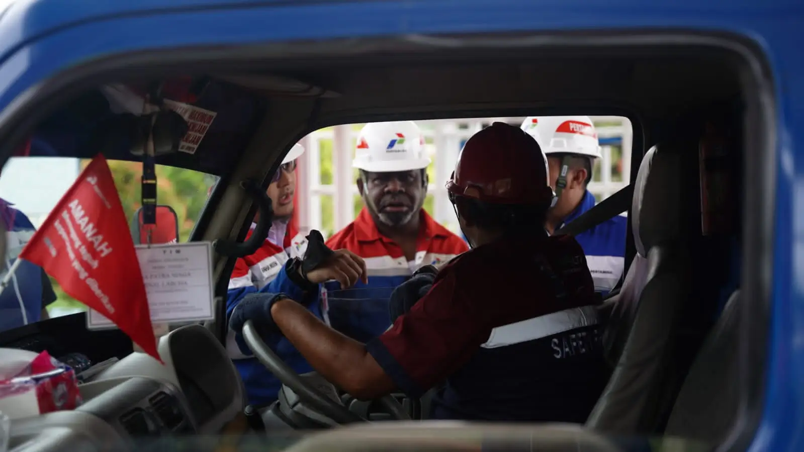 Executive General Manager Pertamina Patra Niaga Regional Papua Maluku Tinjau Langsung Kesiapan SATGAS RAFI 2024 di Nabire  Ternate dan Labuha