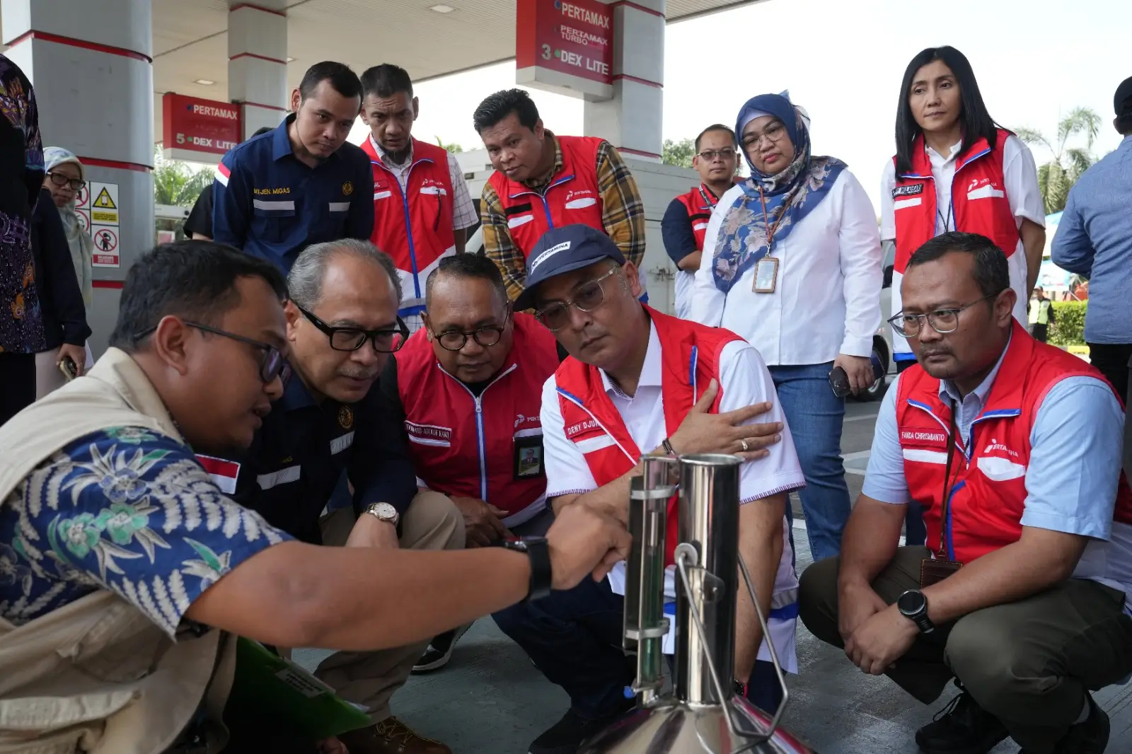 Dirjen Migas Tinjau kesiapan SPBU jalur Tol Jakarta Merak Hingga Terminal BBM Tanjung Gerem