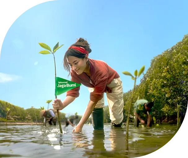 Telkomsel Jaga Bumi Ajak Pelanggan Ciptakan Jejak Kebaikan bagi Lingkungan 