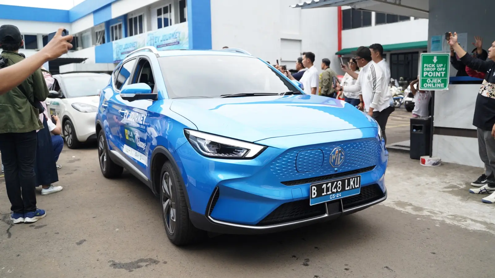 MG ZS EV untuk 'EV Journey'. (Foto: Istimewa)