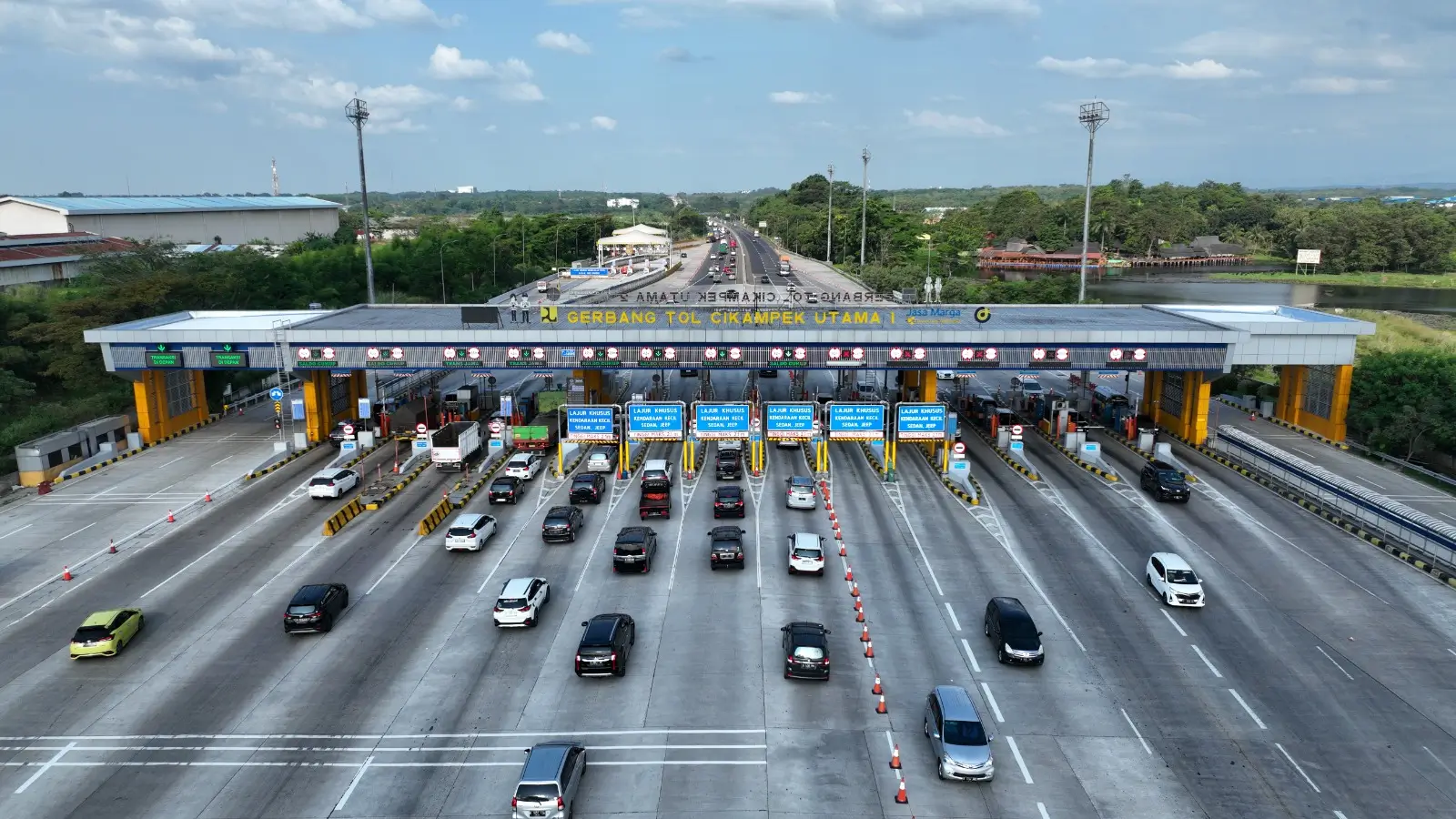 Ilustrasi jalan tol. (Foto: jasamarga.com)