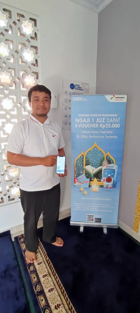 Pertamina Patra Niaga Sulawesi Adakan Program Ngaji 1 Juz Dapat E Voucher BBM MyPertamina