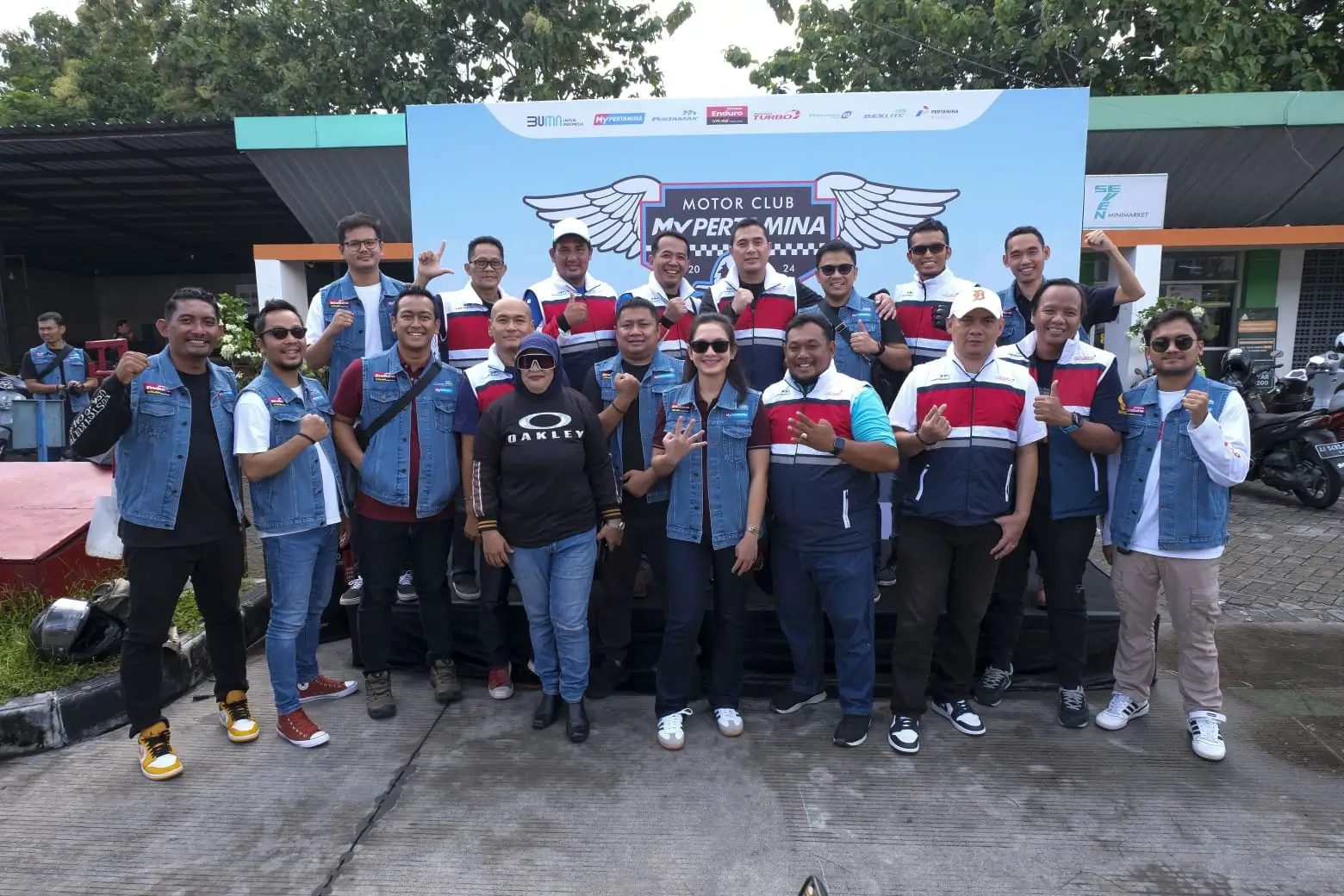 Konvoi Perdana  MyPertamina Motor Club Chapter Yogyakarta Lakukan Pemeriksaan Takaran di SPBU 43 55218