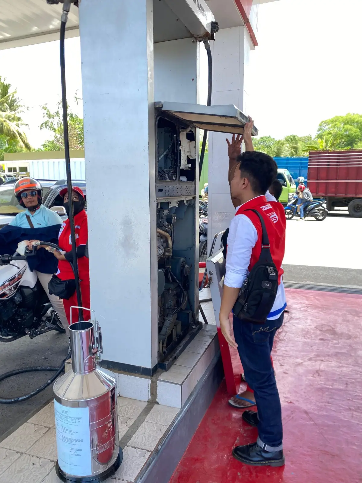 Cegah Tindak Kecurangan di SPBU  Pertamina Patra Niaga Regional Sulawesi Intenskan Monitoring di Kabupaten Banggai
