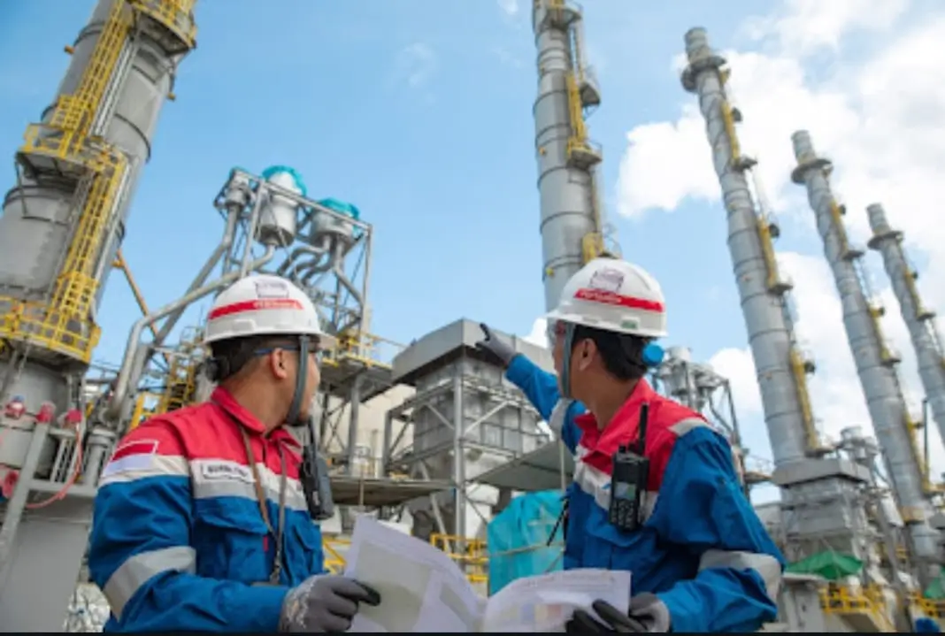 Pertamina  terus tingkatkan kapasitas produksi kilang. (Foto. Dok. Pertamina)